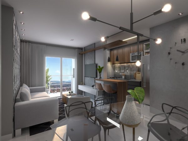 ESTÂNCIA VELHA – CENTRO – APARTAMENTO NA PLANTA COM 2 DORMITÓRIOS