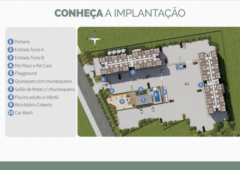 NOVO HAMBURGO – RONDÔNIA – APARTAMENTO NA PLANTA COM 2 DORMITÓRIOS