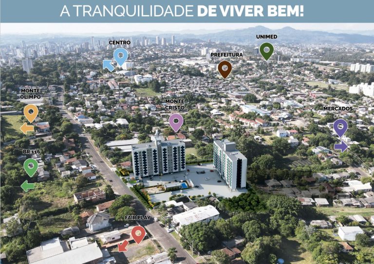 NOVO HAMBURGO – RONDÔNIA – APARTAMENTO NA PLANTA COM 2 DORMITÓRIOS